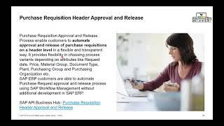 Purchasing approvals with SAP Workflow Management