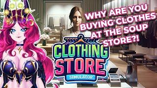 【Vtuber】Clothing Store Sim + Signing the guest book!