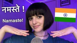 ASMR Teaching You Basic Hindi  ( मैं आपको बुनियादी हिंदी सिखाता हूं )