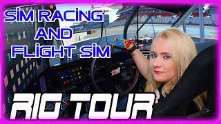 A Tour Of My Sim Racing and Flight Sim Rig! + ANNOUNCEMENT!