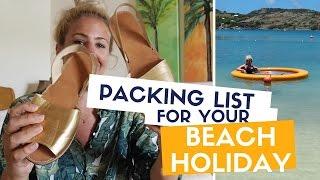 Packing List for Beach Holiday: EVERYTHING YOU NEED