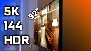 First 5K HDR Glossy Gaming Monitor - CES 2025