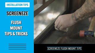 SCREENEZE® Flush Mount Tips