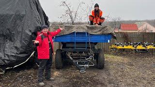 Все буде Україна! Опалення дому, був причіп сміття, а тепер — гарне паливо. Пальник працює на тирсі!