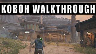 Star Wars Jedi Survivor Koboh Walkthrough - Guide Part 1 (no commentary)