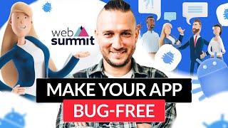 Solve All Testing Issues with Android Bug Hunter | QAwerk at Web Summit 2022