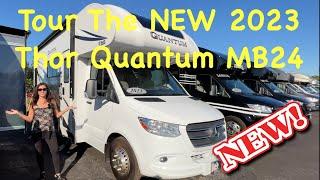 Tour the NEW 2023 Thor Quantum MB24 C-Class RV