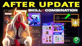 After Update Character Combination 2024 | Best character combination in Free Fire | After Update