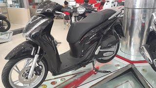 Honda SH 125 CBS Màu đen bóng... Độ nhẹ tại cửa hàng... #xemayhonda