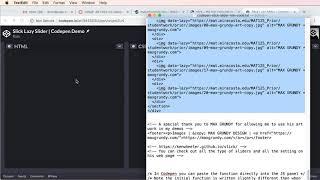 step 02 codepen add linked sources + add html