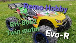 Трагги Remo Hobby EVO-R 8062 Twins Motor 4WD RTR 1:8.  Радиоуправляемые машины