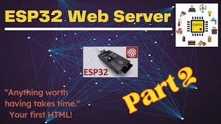 Lets Build An ESP32 Web Server – Arduino IDE Part2