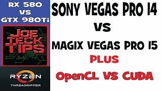 Sony Vegas Pro 14 vs Magix Vegas Pro 15 | JoeteckTips