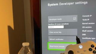 Xbox Series X/S: How to Reset Home Console Tutorial! (Dev Mode) 2021