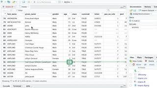 R Tutorial 06: Extracting Values from Data Frames