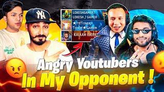 Angry Youtuber in My Opponent Lokesh Gamer Name Prank अब क्या होगा - GARENA FREE FIRE MAX