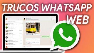 HAZ ESTO en WHATSAPP Web para PC, TRUCOS y SECRETOS!