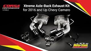 2016- 2024 Camaro SS ZL1 Corsa Axle-Back 4.0 Pro-Series Quad Tips | Awaken Your Camaro