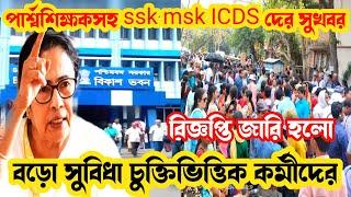 পার্শ্বশিক্ষক SSK MSKদের নোটিশ জারি,সুখবর/parateacher latest news/ssk msk news