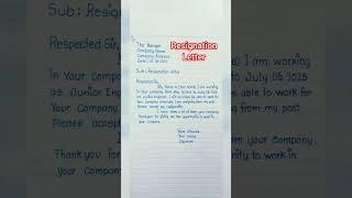 How To Write a Resignation Letter