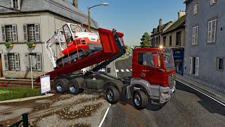 FS22 - Map Geiselsberg TP 005 - Public Work - Forestry, Farming and Construction - 4K