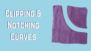 Clipping an Notching Seams || Sewing 101