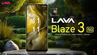 Lava Blaze 3 5G Price, Official Look, Design, Specifications, Camera, Features | #lavablaze3  #5g