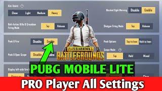 Pubg lite sensitivity settings | pubg mobile lite sensitivity settings | pubg lite all settings Pro