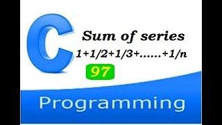 Compute sum of series in C programming | My other channel @SlideHuntArt