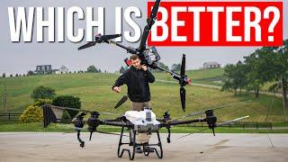 Ultimate Ag Drone Comparison: XAG P100 vs DJI T40 (PLUS drone crash)