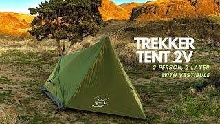 Trekker Tent 2V: Spacious, Ultralight Backpacking for Two | River Country Products