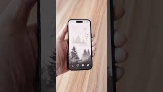 Misty Pines wallpapers 4k  iphone #iphone16 #wallpaper #iphonewallpapers