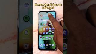 VIVO Y16 Gmail Account Remove  How To Remove Google Account VIVO Y16 #shorts #ytshorts #gmail