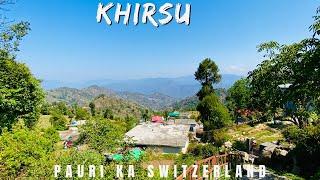 KHIRSU | Village Life - Homestay | Pauri Garhwal #pahad  #uttarakhand #uttarakhandtourism #travel