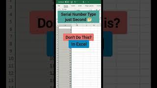 Microsoft Excel Serial Number in Seconds #basilogy #microsoft #excel #microsoftexcel