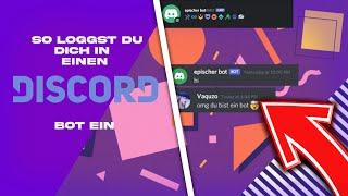 So loggst du dich in einen Discord Bot ein | Discord Tutorial [Deutsch/HD]