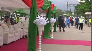 Foundation Laying of the National Assembly Service Commission Office