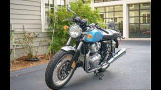 2020 Royal Enfield Continental GT 650 Ventura Blue