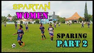 pertandingan sepak bola putri part 2 || SPARTAN vs GAZILA PENGANDARAN || LENI MAHARANI