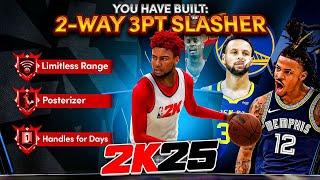 BEST ALL-AROUND POINT GUARD BUILD on NBA2K25! ELITE DRIBBLING, SHOOTING, DEFENSE & CONTACT DUNKS!