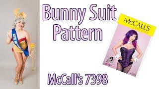 Bunny Suit Pattern (McCall's 7398)