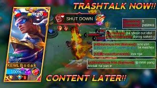 TRASHTALK NOW!! CONTENT LATER | TOP GLOBAL BRUNO BEST BUILD 2021 - MARKSMAN JUNGLE META