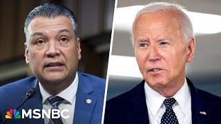 Sen. Alex Padilla discusses his call with President Biden