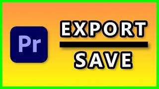 How to Render Export and Save a video in Adobe Premiere Pro 2023