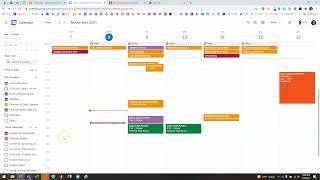 Manage multiple calendars in Google