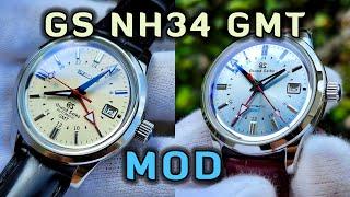 Grand Seiko MOD | How to modify a watch with NH34 GMT movement