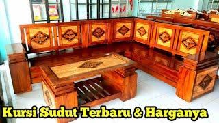 Kursi Sudut HARGA 3 JUTAAN !! KURSI  Sudut KAYU  MINIMALIS ! Corner Chair PRICE 2 MILLION Rian Mebel