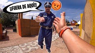 ESCAPING from a POLICE OFFICER with PARKOUR | POV CHASE