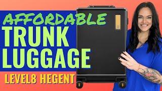 Best affordable trunk luggage? The Level 8 Hegent Luggage Review