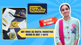 Digital Scholar Review in Tamil! My 4-Months Digital Marketing Online Course Experience! 